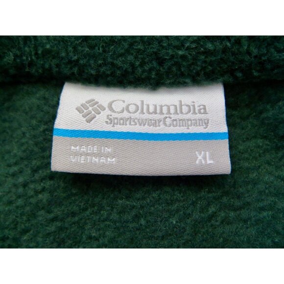 Columbia Steens Mountain Full Zip Fleece Jacket Green SZ XL - Picture 9 of 10